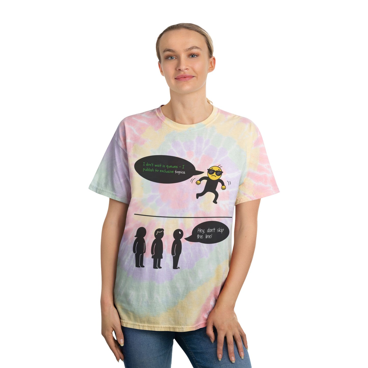 Topics Help Me Skip Queues Tee