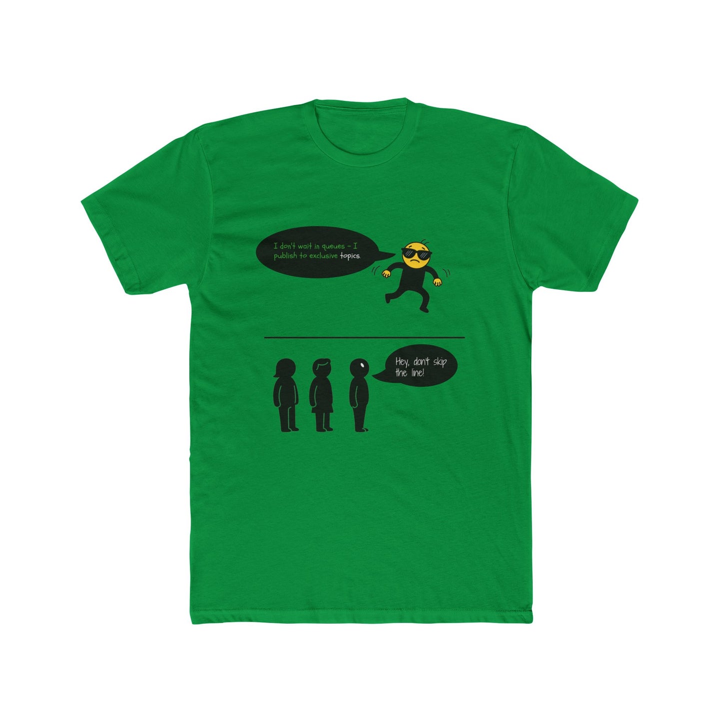 Topics Help Me Skip Queues Tee